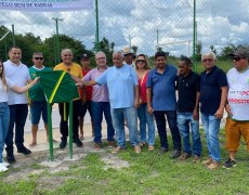 Nova quadra de areia em Barras leva esporte e lazer para a comunidade de Solidão