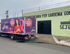 Penitenciária Feminina de Teresina recebe atendimentos do Caminhão da Mamografia