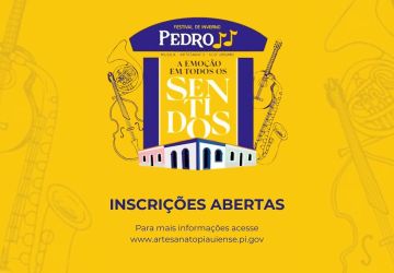 Sudarpi divulga edital para seleção de artesãos para o 18º Festival de Inverno de Pedro II,