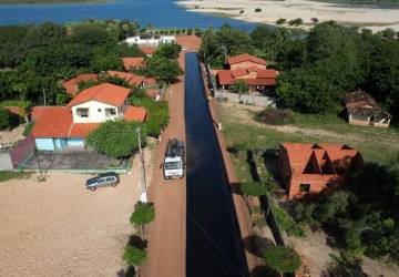 DER reconstrói estrada de acesso à Lagoa do Sobradinho em Luis Correia,