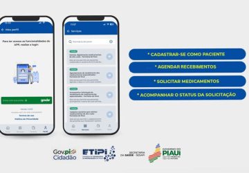 Pacientes podem solicitar medicamentos da Farmácia do Povo pelo app Gov.pi Cidadão